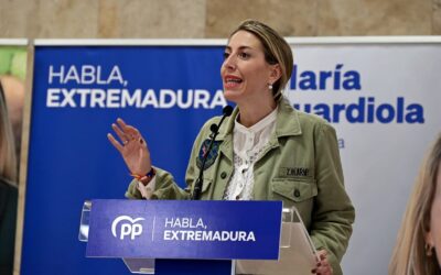 María Guardiola lamenta que los alcaldes en funciones de Don Benito y Villanueva de la Serena no respeten el resultado de las urnas