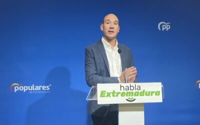 El PP lamenta que el PSOE se entregue a la crispación y a criticar a los profesionales que dan un paso para trabajar por los extremeños