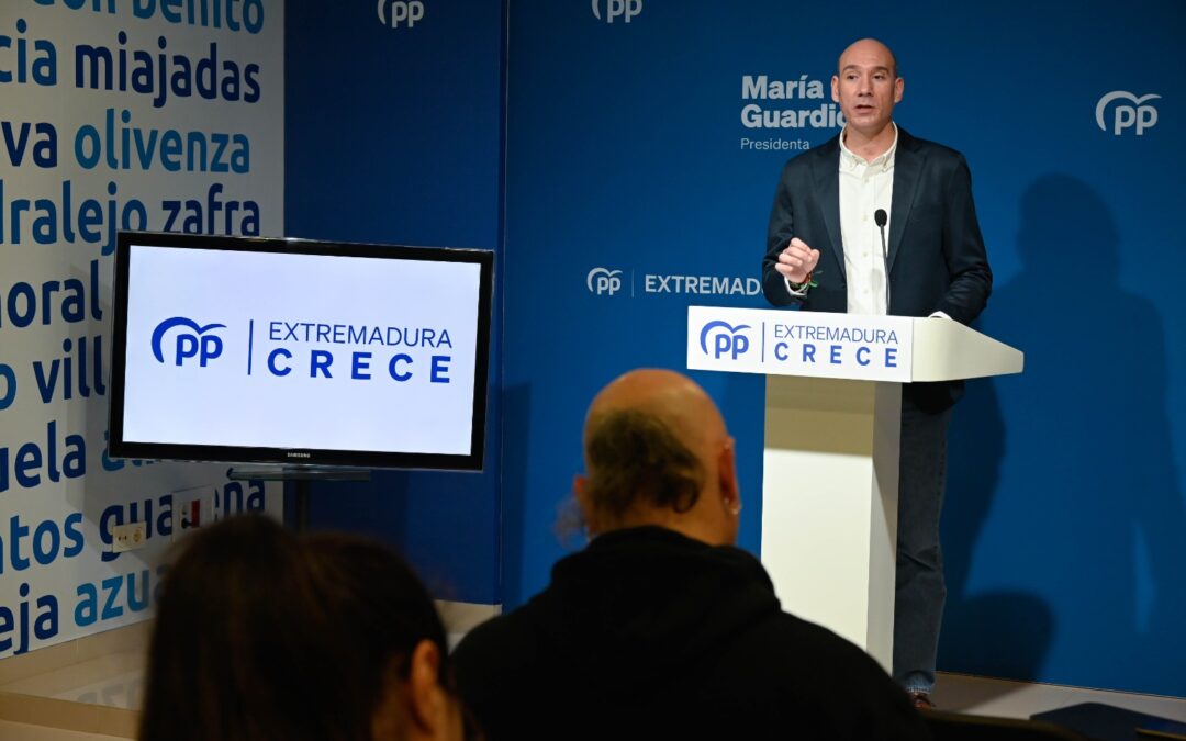 El PP espera que Puente traiga promesas reales y presupuesto para saldar los agravios sufridos históricamente en Extremadura