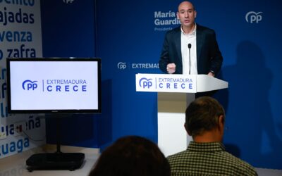 El PP pide explicaciones y respeto a Quintana sobre la trama de las mascarillas, que cada día salpica más a Extremadura, y no es ninguna broma