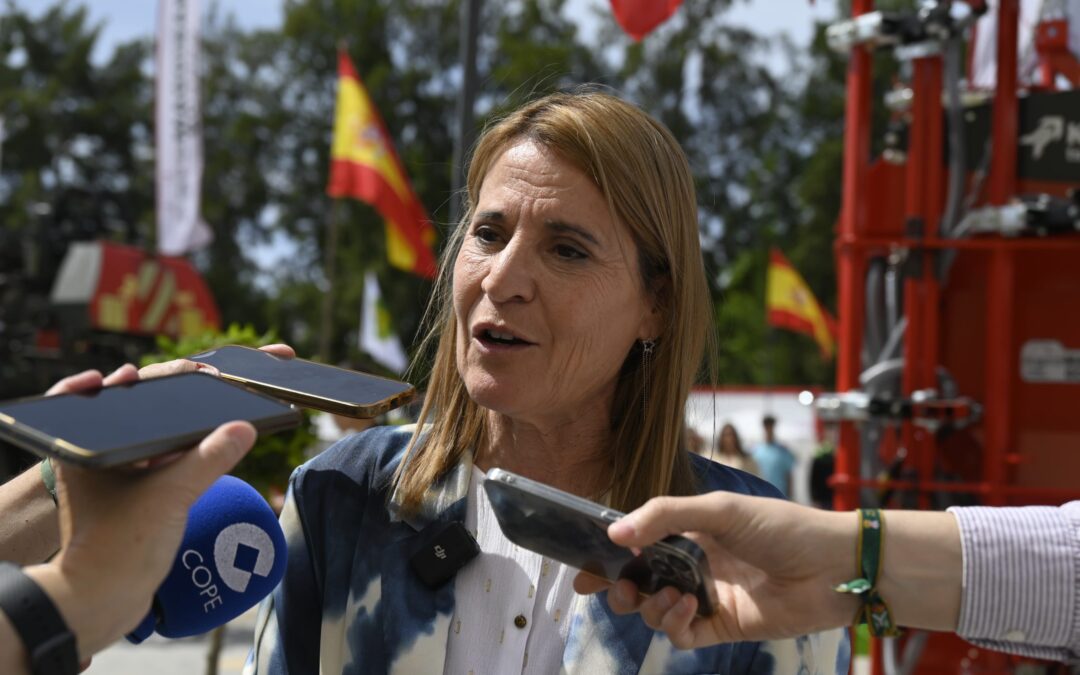 Elena Nevado (PP) recuerda que Extremadura va a perder 400 millones de euros de la nueva PAC que el PSOE “vendió a bombo y platillo”
