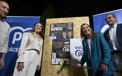 Votar al Partido Popular es la respuesta para conseguir una España unida y para anteponer los intereses de los ciudadanos al ansia de poder
