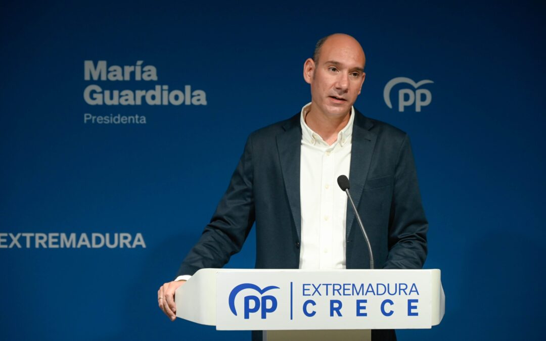 El PP asegura que en el Debate del Estado de la Región veremos la evolución positiva de Extremadura con el Gobierno de María Guardiola