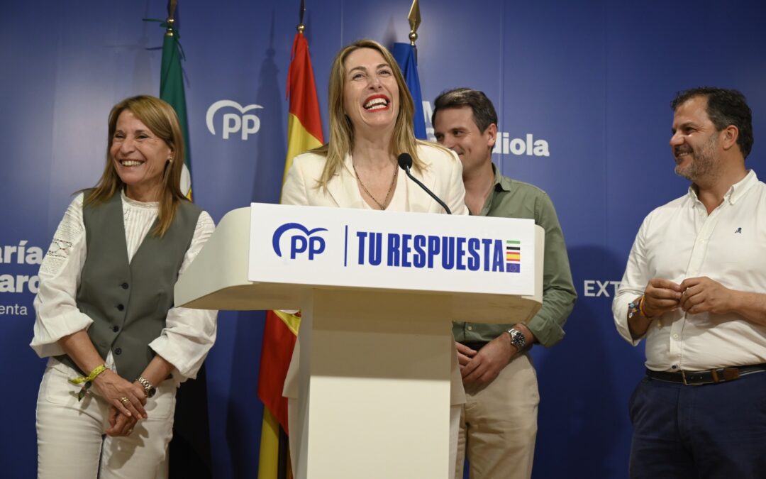 El PP extremeño hace historia ganando por primera vez las elecciones europeas