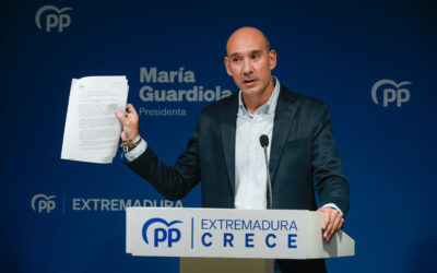 El PP pide al PSOE de Extremadura que deje de hacer piruetas y se ponga del lado de la presidenta María Guardiola para defender una financiación justa