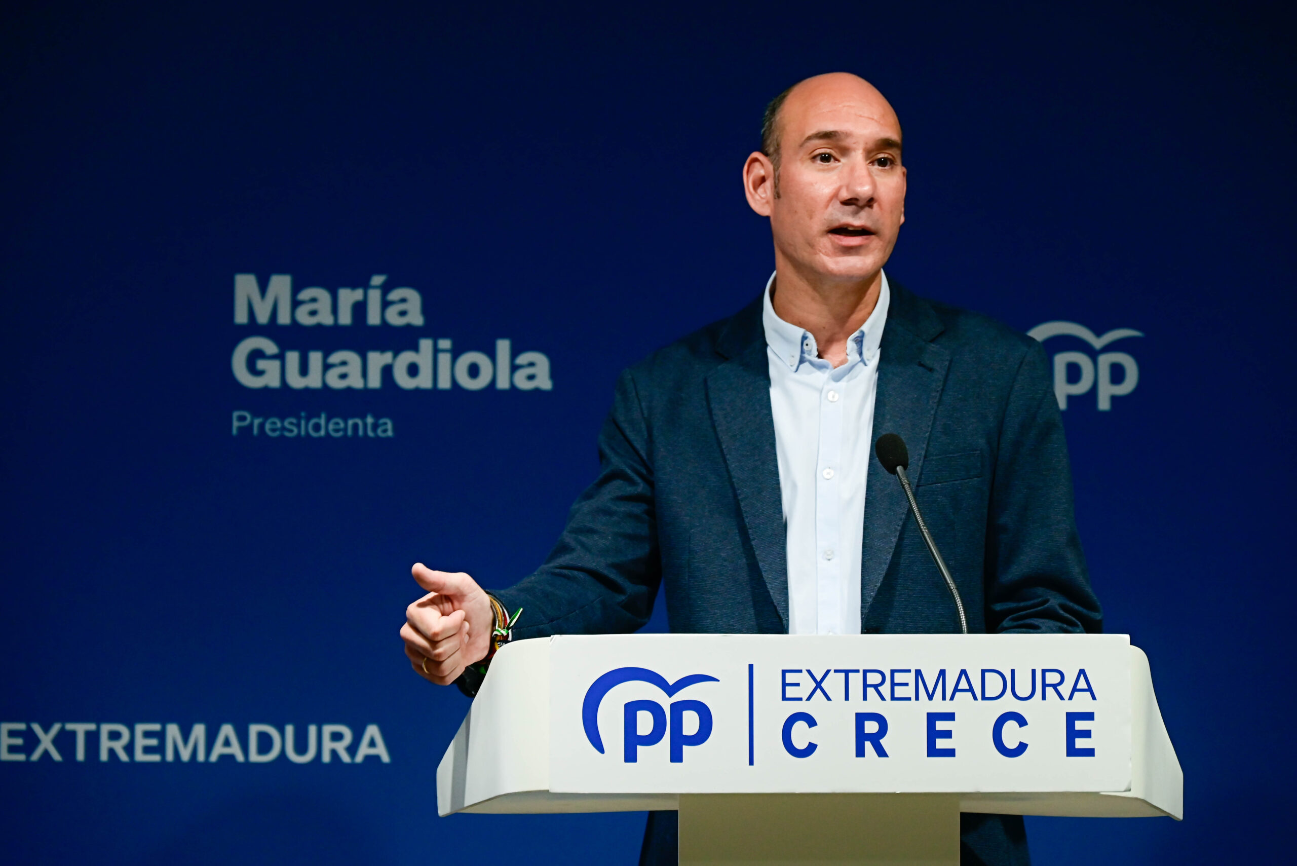 MERIDA. SEDE REGIONAL. RUEDA DE PRENSA DE JOSE ANGEL SANCHEZ JUL