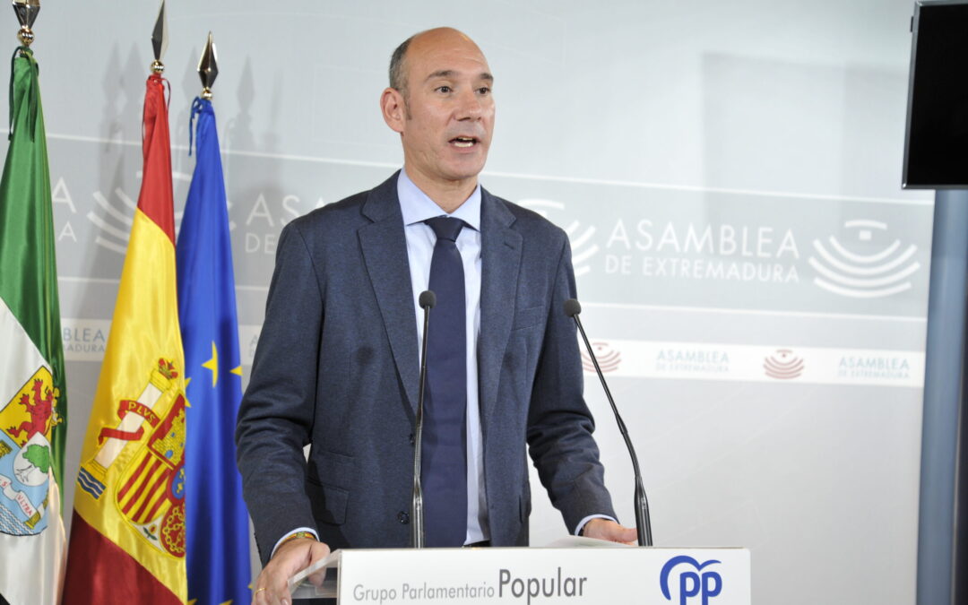 El GPP exige al Gobierno de España su participación en la financiación del Regadío de Tierra de Barros