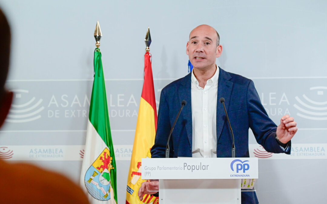 El GPP cree que estamos ante el mejor presupuesto para Extremadura y que contempla crecimiento, justicia fiscal y un cumplimiento con todos los extremeños
