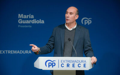 El PP asegura que el PSOE y el señor Gallardo le dan la espalda a Extremadura anteponiendo sus intereses de partido