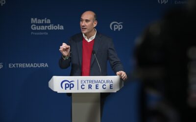 El PP asegura que es el momento de ver que partidos quieren seguir en la senda del crecimiento de Extremadura y quienes únicamente piensan en sus intereses