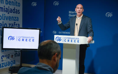 El PP considera 2024 un buen año para Extremadura consolidando el cambio con el proyecto de María Guardiola y resolviendo los problemas de los extremeños