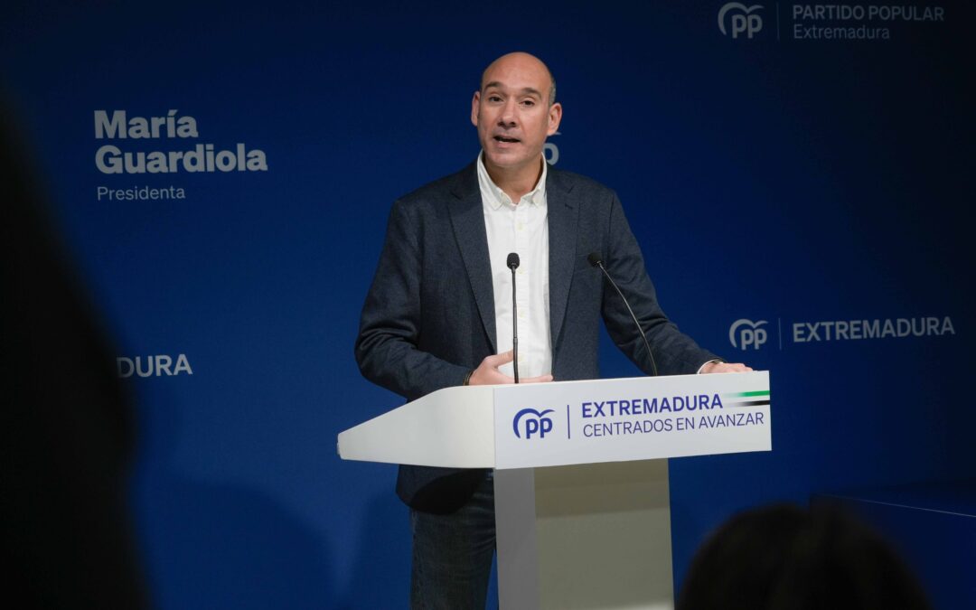 El PP critica que el PSOE extremeño siga con su «silencio cómplice» la semana que vuelve a declarar el hermano de Pedro Sánchez