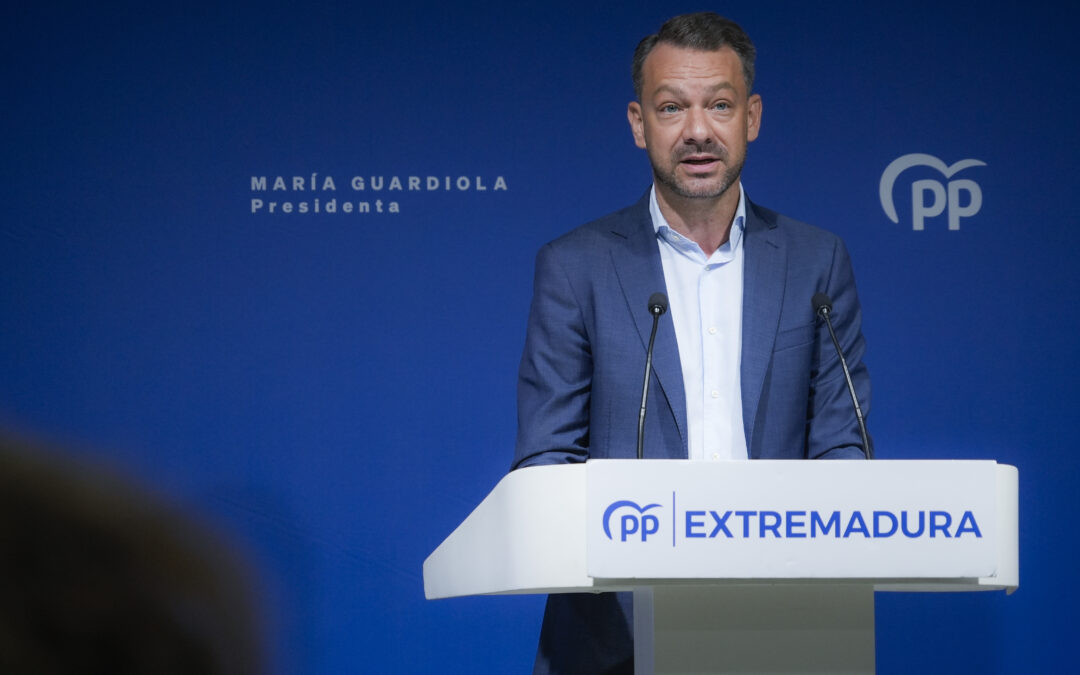 El PP reivindica una “reconstrucción nacional” y llama a los españoles y a los extremeños a votar por “el cambio” el próximo 29N