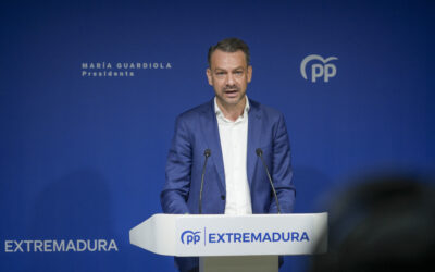 El PP asegura que ahora “Extremadura juega en primera división” y celebra que se haya dejado atrás “la etapa del conformismo que se vivía con el PSOE”
